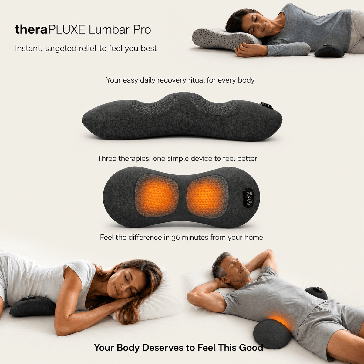 theraPLUXE™️ Lumbar Pro Massager